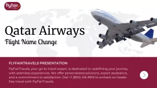 Qatar Airways Flight Name Change Policy: Everything You Need to Know!