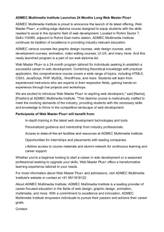 Web Master Plusplus press release (1) (1)