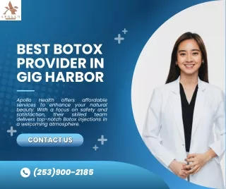 Botox Injections in Gig Harbor