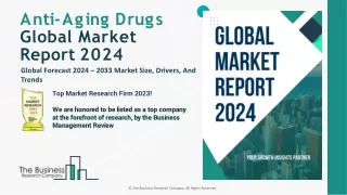 Anti-Aging Drugs Market Report, Size, And Growth Analysis Report To 2033