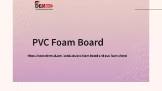 PVC Foam Board