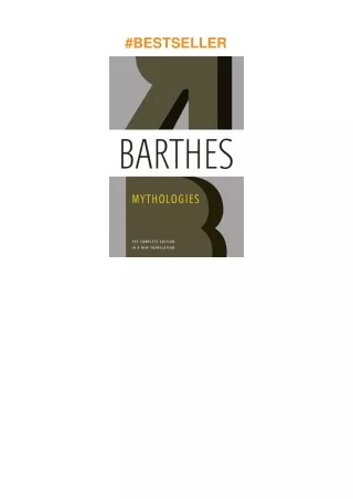 Download⚡️PDF❤️ Mythologies: The Complete Edition, in a New Translation