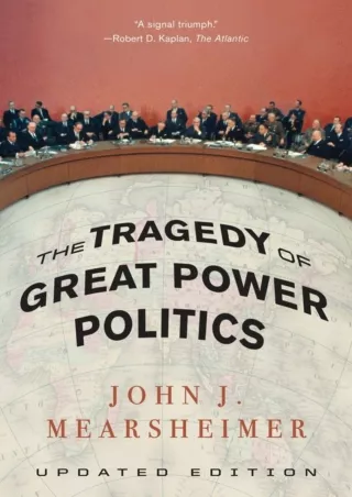 get⚡[PDF]❤ The Tragedy of Great Power Politics