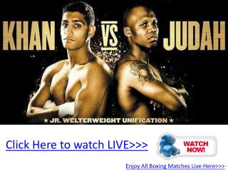 khan vs judah live boxing hd!! wba & ibf championship title