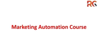 Marketing Automation Course.RG