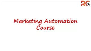 Marketing Automation Course.RG
