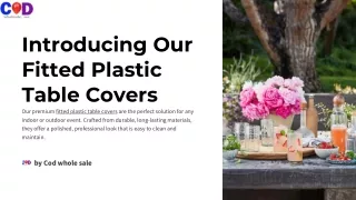 Plastic Table Covers