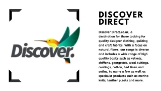 DISCOVER DIRECT