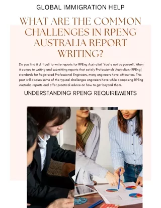 What are the Common Challenges in RPEng Australia Report Writing?