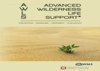 ✔ PDF_  Advanced Wilderness Life Support