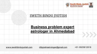 Business problem expert astrologer in Ahmedabad