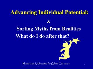 Advancing Individual Potential: