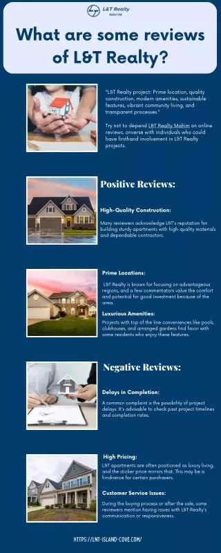 What are some reviews of L&T Realty