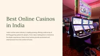 Best Online Casinos in India: Your Ultimate Guide to Premium Gaming Experiences