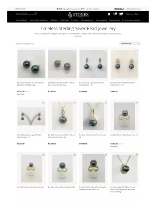 Collection of Pearl Jewellery at Stonex Jewellers