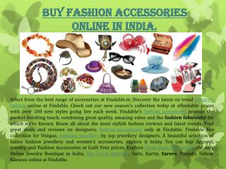 Buy Fashion Accessories, Costume Fashion Jewellery
