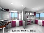 customized kitchens design