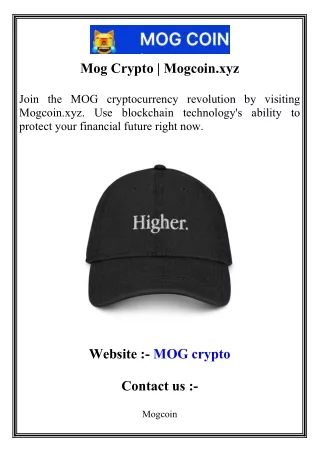 Mog Crypto   Mogcoin.xyz