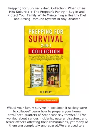 Prepping-for-Survival-2In1-Collection-When-Crisis-Hits-Suburbia--The-Prepper’s-Pantry-–-Bug-in-and-Protect-Your-Family-W