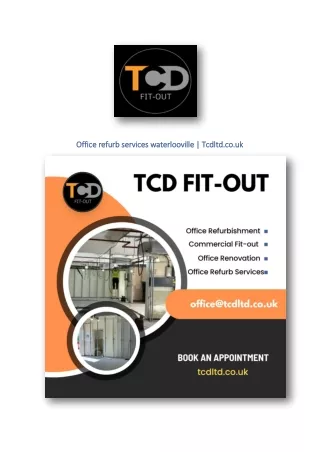 Office refurb services waterlooville | Tcdltd.co.uk