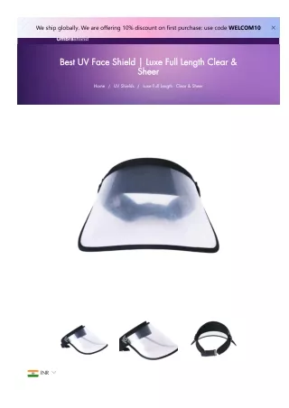 Best UV Face Shield
