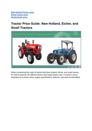 Tractor Price Guide_ New Holland, Eicher, and Small Tractors (1)