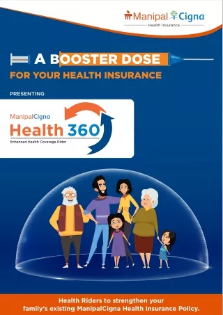 Explore ManipalCigna Health 360 OPD Rider Brochure | ManipalCigna