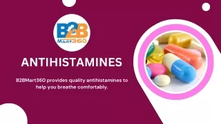 Antihistamines | B2Bmart360