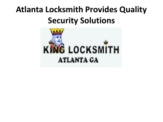 locksmith atlanta
