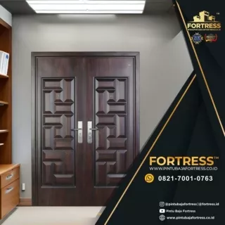 ESTETIK!!! WA 0821 7001 0763 (FORTRESS) Pintu Rumah Minimalis Modern di Tual