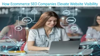 How Ecommerce SEO Companies Elevate Website Visibility