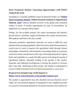 Seed Treatment Market