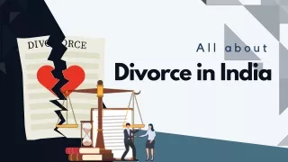 All about Divorce in India