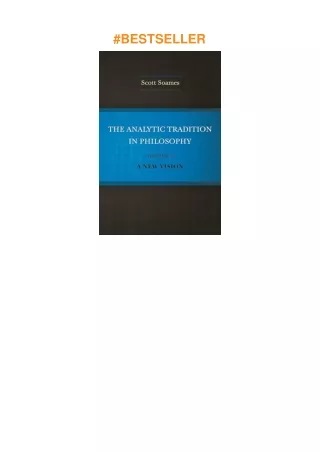 ❤download The Analytic Tradition in Philosophy, Volume 2: A New Vision