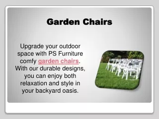 Garden Chairs