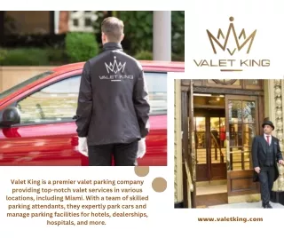 Streamlined Parking Solutions: Valet Parking Services