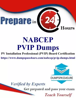 Want To Pass the NABCEP PVIP Study Material With a Discount?