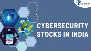 Cybersecurity Stocks In India