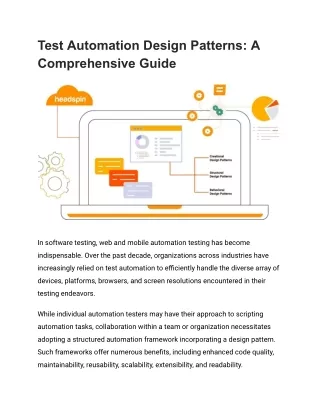 Test Automation Design Patterns_ A Comprehensive Guide