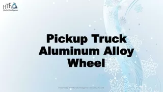 Pickup Truck Aluminum Alloy Wheel