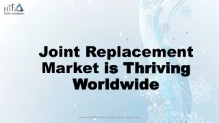 Joint Replacement Market