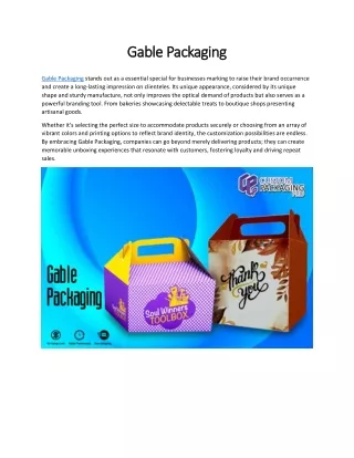 gable Packaging