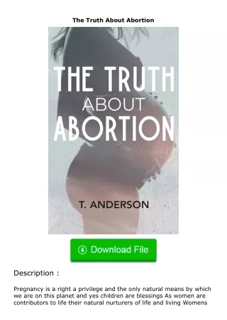 The-Truth-About-Abortion