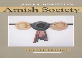 [⭐ PDF READ ONLINE ⭐] Amish Society