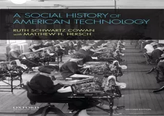 [⭐ PDF READ ONLINE ⭐] SOCIAL HIST AMER TECH 2E UPDF