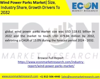 Wind Power Parks Market