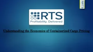 Understanding the Economics of Containerized Cargo Pricing