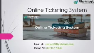 Online Ticketing System