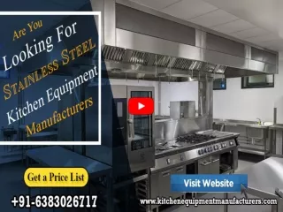 Top Steam Cooking equipment Manufacturer