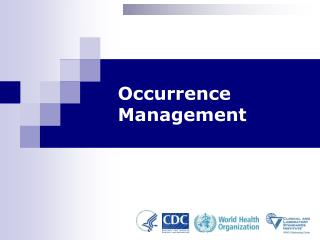 Occurrence Management